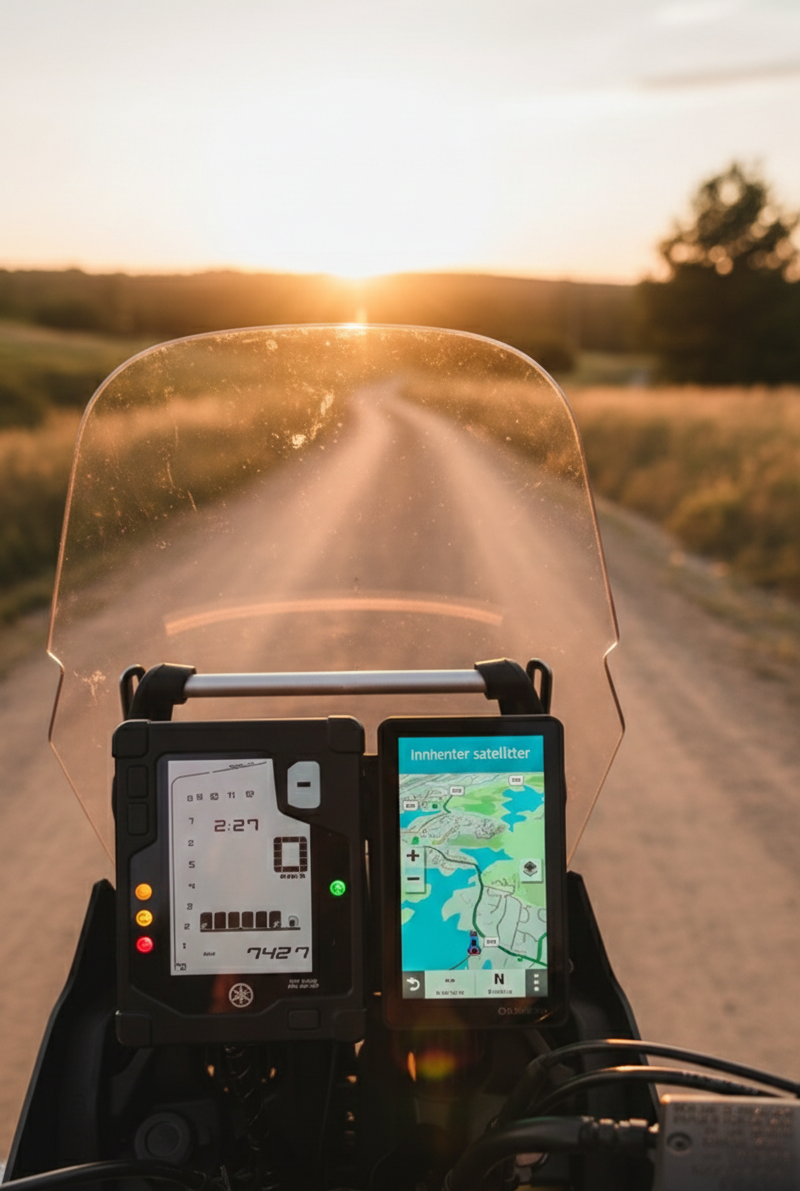 Platine tableau de bord – PETG – Ténéré 700 (2019-2021)