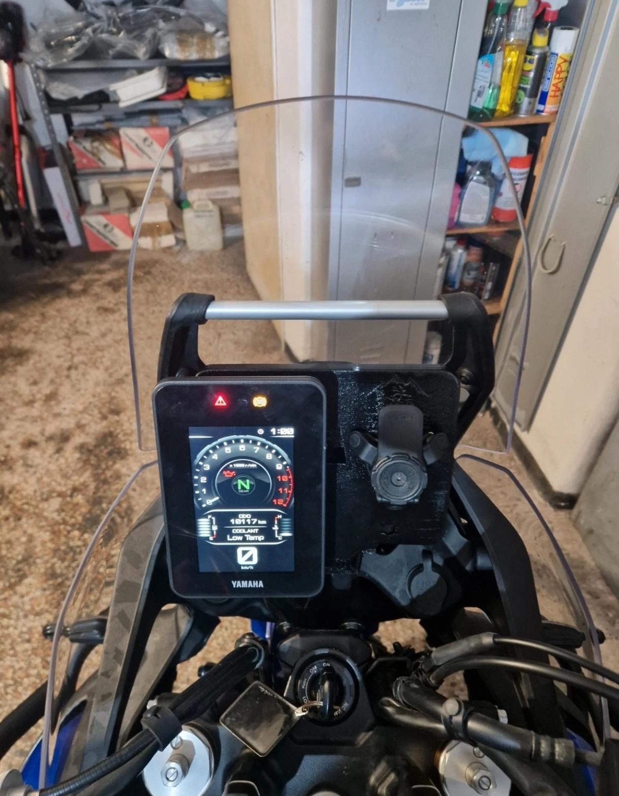 Platine tableau de bord – PETG – Ténéré 700 (2022-2024)