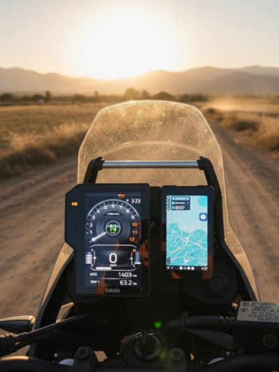 Platine tableau de bord – PETG – Ténéré 700 (2025-2026)